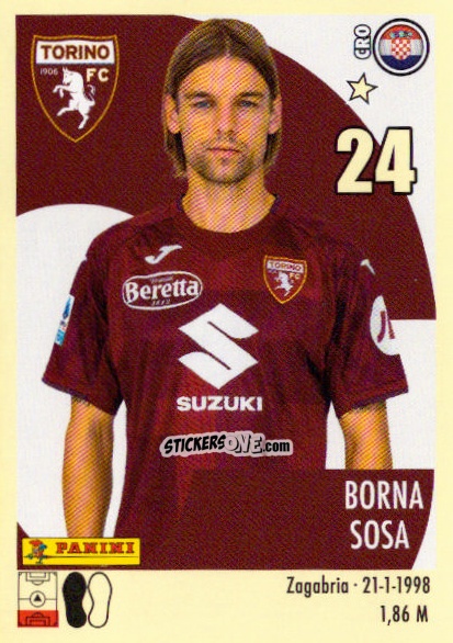 Sticker Borna Sosa - Calciatori 2024-2025 n. 470 - Panini