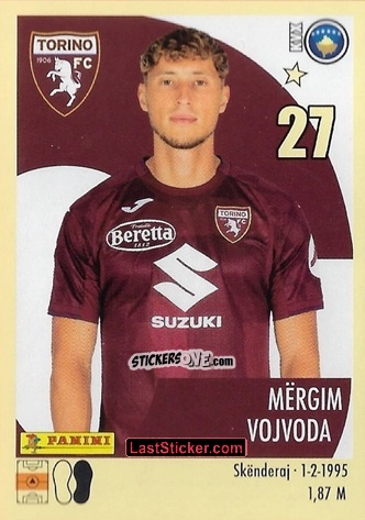 Sticker Mërgim Vojvoda - Calciatori 2024-2025 n. 473 - Panini