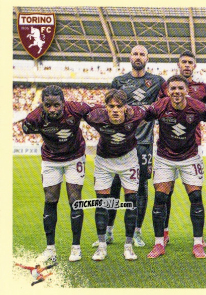 Sticker Squadra Torino - Calciatori 2024-2025 n. 485 - Panini