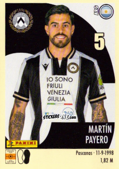 Sticker Martín Payero - Calciatori 2024-2025 n. 500 - Panini