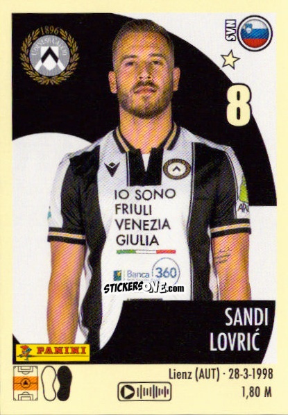 Sticker Sandi Lovrić - Calciatori 2024-2025 n. 504 - Panini