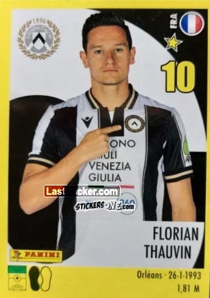 Cromo Florian Thauvin - Calciatori 2024-2025 n. 507 - Panini