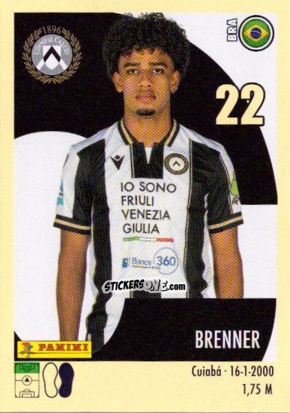 Sticker Brenner - Calciatori 2024-2025 n. 508 - Panini