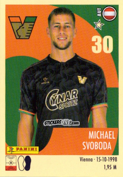 Sticker Michael Svoboda - Calciatori 2024-2025 n. 520 - Panini