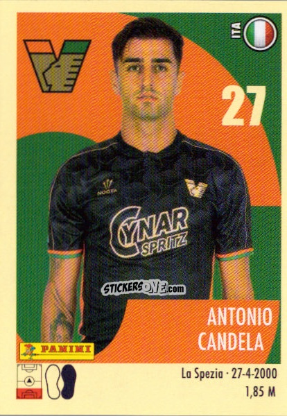 Sticker Antonio Candela - Calciatori 2024-2025 n. 524 - Panini
