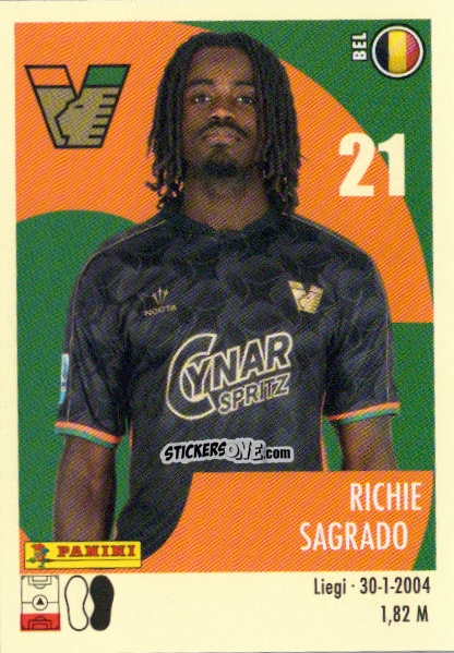 Sticker Richie Sagrado - Calciatori 2024-2025 n. 526 - Panini