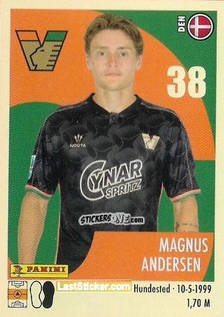 Cromo Magnus Kofod Andersen - Calciatori 2024-2025 n. 527 - Panini