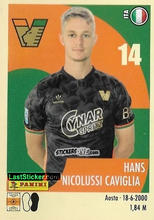 Figurina Hans Nicolussi Caviglia - Calciatori 2024-2025 n. 530 - Panini