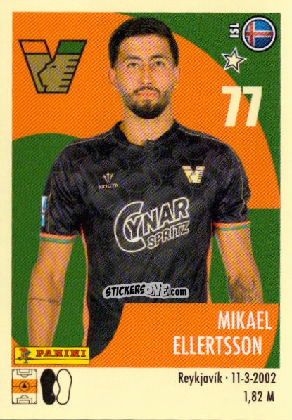 Sticker Mikael Egill Ellertsson - Calciatori 2024-2025 n. 531 - Panini