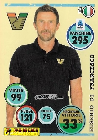 Sticker Eusebio Di Francesco (Allenatore) - Calciatori 2024-2025 n. 538 - Panini