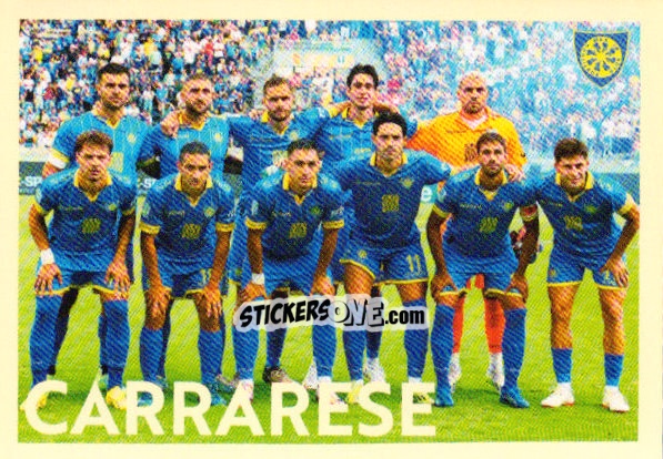 Sticker Squadra Carrarese