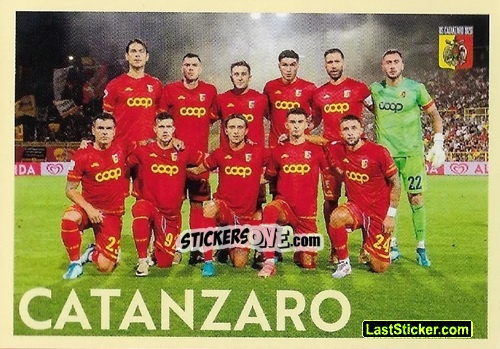 Sticker Squadra Catanzaro - Calciatori 2024-2025 n. 567 - Panini