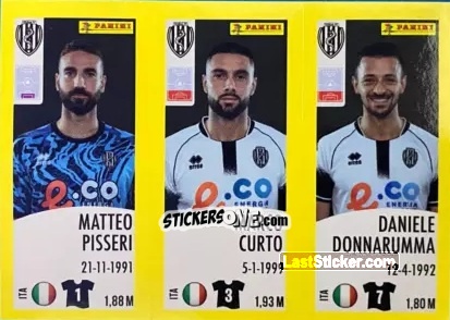 Cromo Matteo Pisseri / Marco Curto / Daniele Donnarumma - Calciatori 2024-2025 n. 575 - Panini