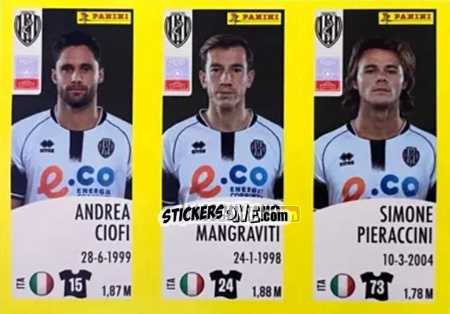Cromo Andrea Ciofi / Massimiliano Mangraviti / Simone Pieraccini - Calciatori 2024-2025 n. 576 - Panini