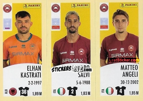 Sticker Elhan Kastrati / Alessandro Salvi / Matteo Angeli - Calciatori 2024-2025 n. 581 - Panini