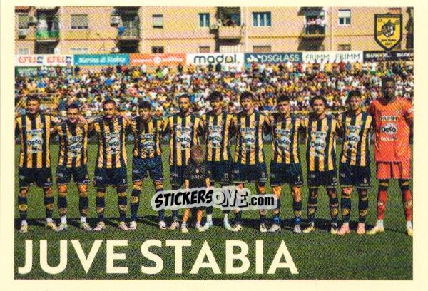 Sticker Squadra Juve Stabia - Calciatori 2024-2025 n. 606 - Panini