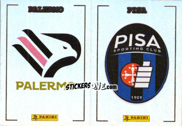 Sticker Scudetto Palermo / Pisa - Calciatori 2024-2025 n. 625 - Panini