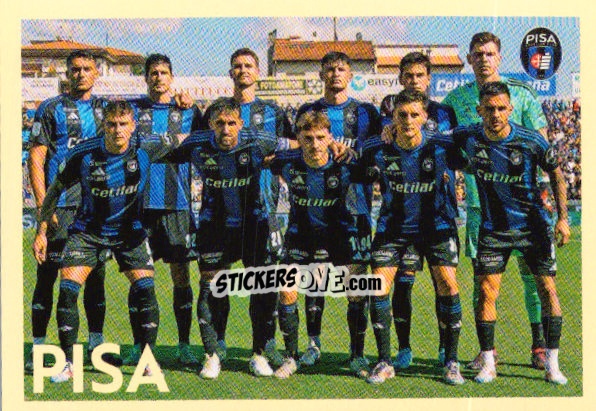 Sticker Squadra Pisa - Calciatori 2024-2025 n. 632 - Panini