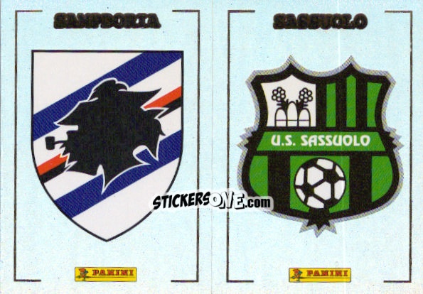 Sticker Scudetto Sampdoria / Sassuolo - Calciatori 2024-2025 n. 651 - Panini