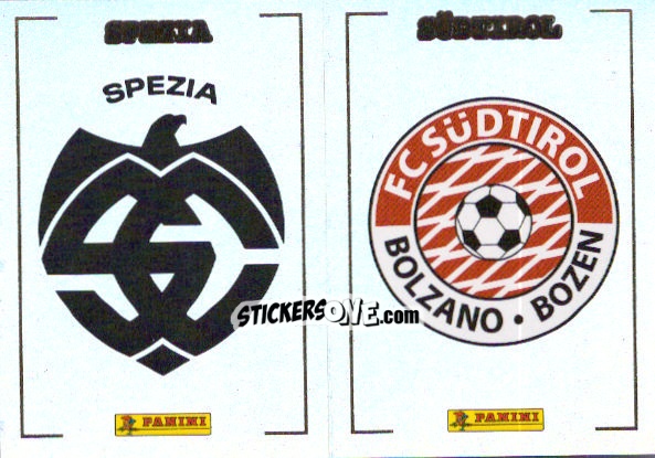 Sticker Scudetto Spezia / Südtirol - Calciatori 2024-2025 n. 664 - Panini