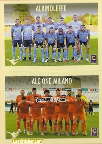 Cromo Squadra Albinoleffe / Alcione Milano - Calciatori 2024-2025 n. 678 - Panini