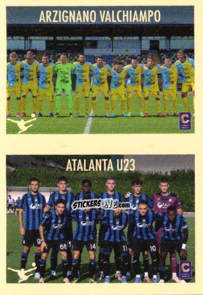 Sticker Squadra Arzignano Valchiampo / Atalanta U23 - Calciatori 2024-2025 n. 679 - Panini