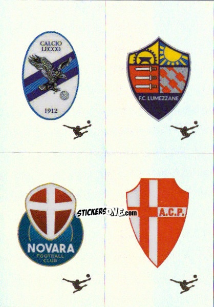 Sticker Scudetto Lecco / Lumezzane / Novara / Padova - Calciatori 2024-2025 n. 683 - Panini
