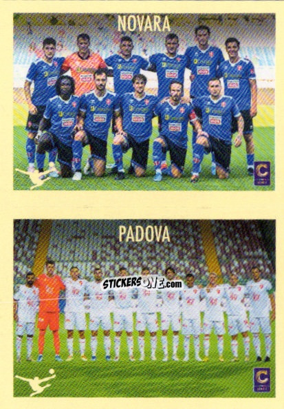 Sticker Squadra Novara / Padova - Calciatori 2024-2025 n. 685 - Panini
