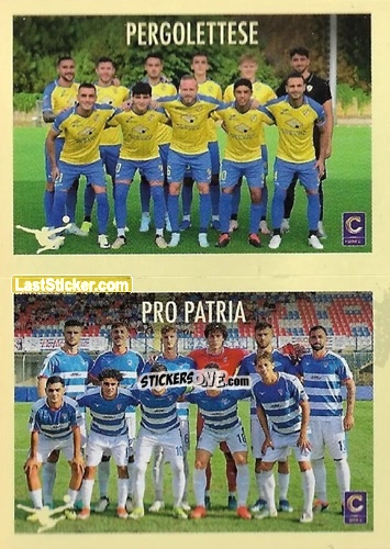 Cromo Squadra Pergolettese / Pro Patria - Calciatori 2024-2025 n. 687 - Panini