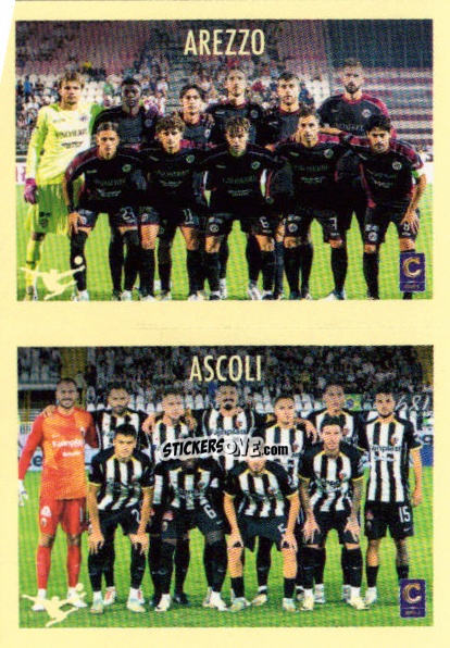 Sticker Squadra Arezzo /ascoli - Calciatori 2024-2025 n. 693 - Panini