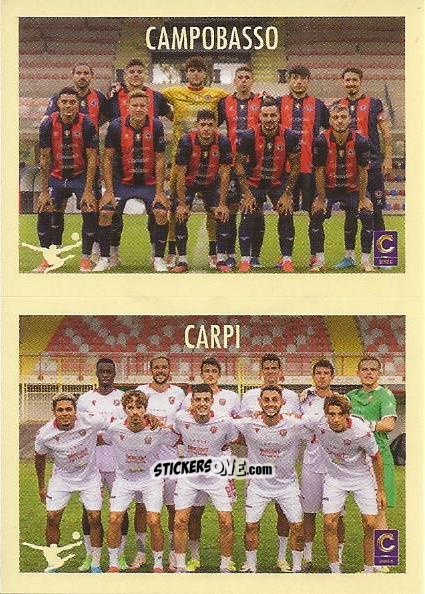 Figurina Squadra Campobasso / Carpi - Calciatori 2024-2025 n. 694 - Panini
