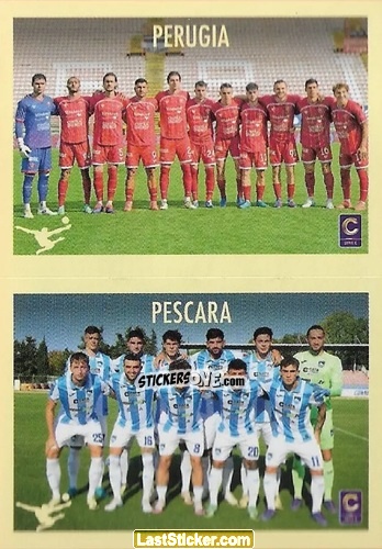 Cromo Squadra Perugia / Pescara - Calciatori 2024-2025 n. 699 - Panini