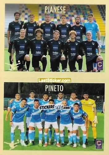 Sticker Squadra Pianese / Pineto - Calciatori 2024-2025 n. 700 - Panini