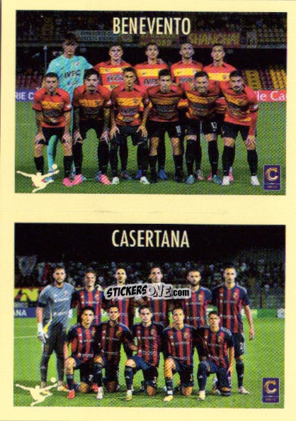 Sticker Squadra Benevento / Casertana - Calciatori 2024-2025 n. 711 - Panini
