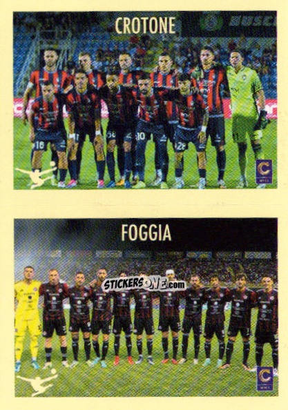 Sticker Squadra Crotone / Foggia - Calciatori 2024-2025 n. 714 - Panini