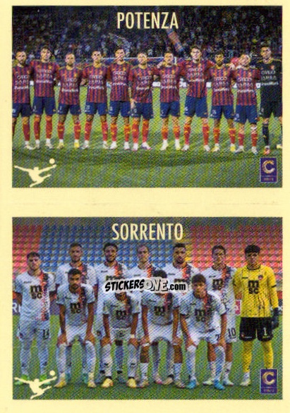 Sticker Squadra Potenza / Sorrento - Calciatori 2024-2025 n. 718 - Panini