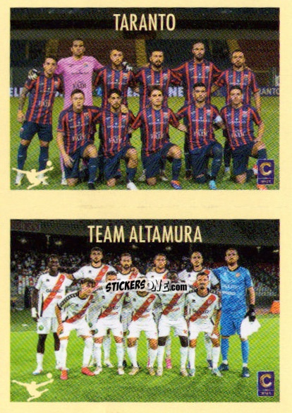 Sticker Squadra Taranto / Team Altamura - Calciatori 2024-2025 n. 720 - Panini