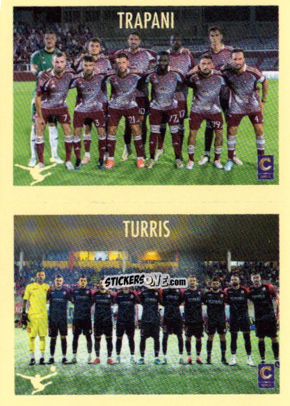 Sticker Squadra Trapani / Turris - Calciatori 2024-2025 n. 721 - Panini