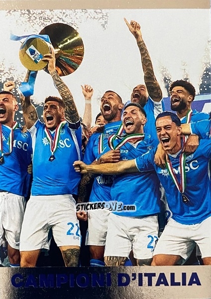 Cromo Napoli - Campioni D'Italia 2 - Calciatori 2024-2025 n. C2 - Panini