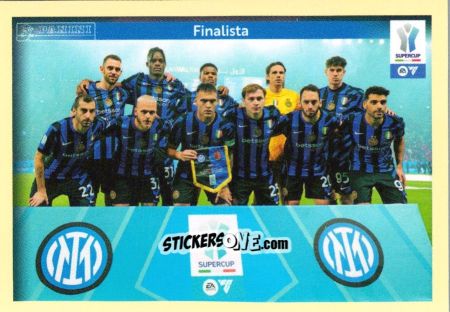 Sticker Fc Internazionale - Calciatori 2024-2025 n. UPD2 - Panini