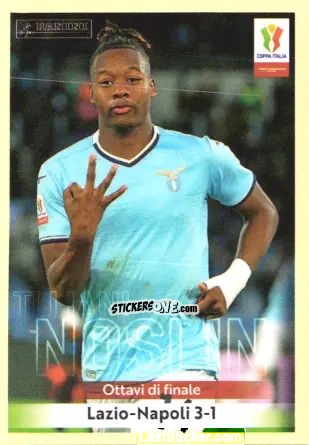 Sticker Tijani Noslin - (Lazio-Napoli 3-1) - Calciatori 2024-2025 n. UPD8 - Panini