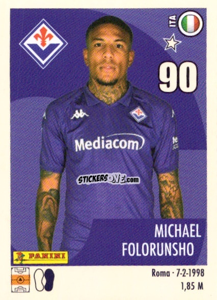 Sticker Michael Folorunsho - Calciatori 2024-2025 n. U23 - Panini