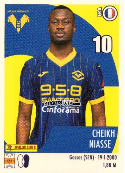 Sticker Cheikh Niasse - Calciatori 2024-2025 n. U31 - Panini