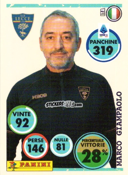 Sticker Marco Giampaolo - Calciatori 2024-2025 n. U45 - Panini