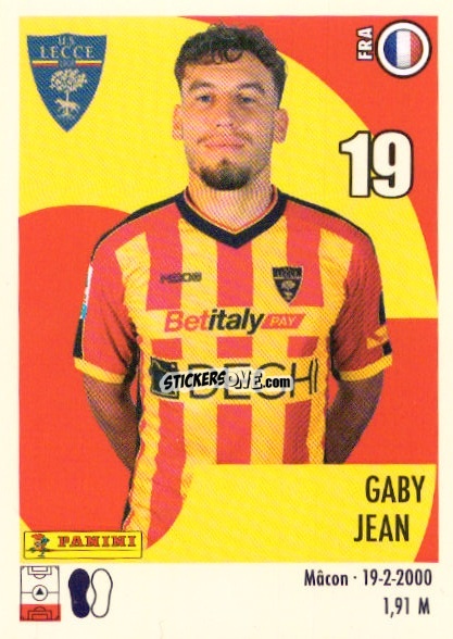 Sticker Gaby Jean - Calciatori 2024-2025 n. U46 - Panini