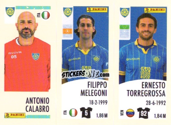 Sticker Antonio Calabro/filippo Melegoni/ernesto Torregrossa - Calciatori 2024-2025 n. U83 - Panini