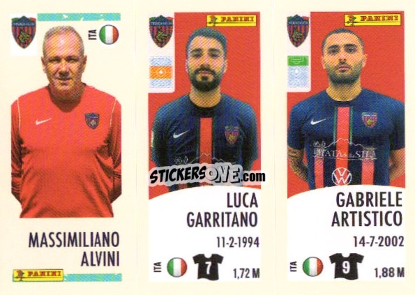 Sticker Massimiliano Alvini/luca Garritano/gabriele Artistico