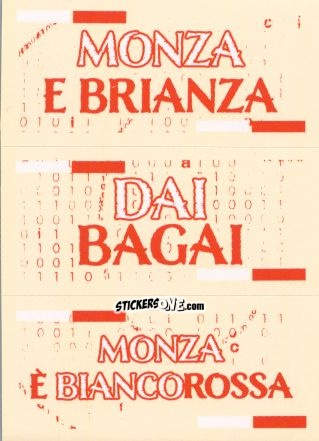 Sticker Slogan Monza - Calciatori 2024-2025 n. SL14 - Panini