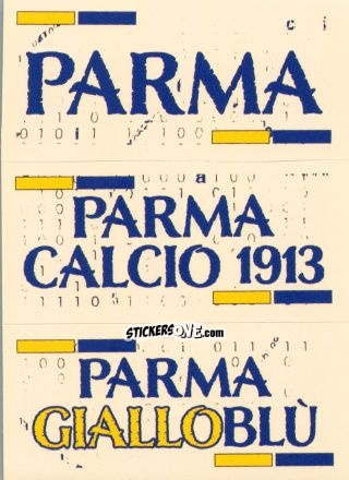 Sticker Slogan Parma - Calciatori 2024-2025 n. SL16 - Panini