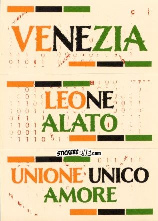 Sticker Slogan Venezia